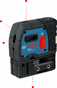 Точечеый лазерный нивелир Bosch GPL 5